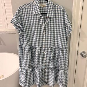 Adorable gingham Madewell dress